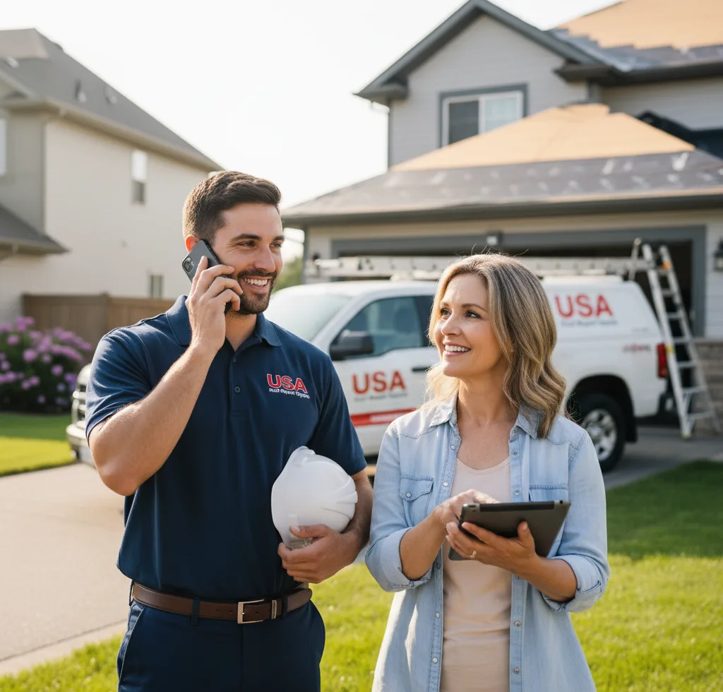 USA Roof Repair Experts customer support in New Ipswich